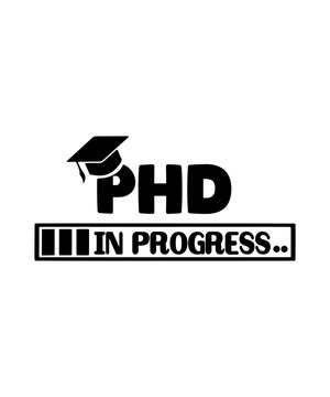 phd in progress svg