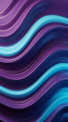 Abstract wavy lines in purple and light blue. Suitable for backgrounds, art, design projects, wallpapers, and creative concepts.