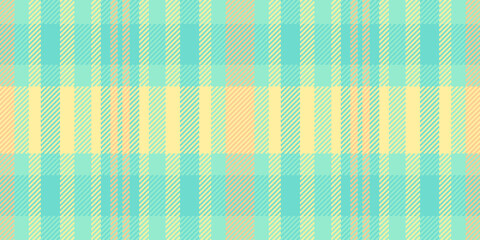 Dye background pattern check, large texture plaid fabric. Tracery vector textile seamless tartan in mint and teal colors.