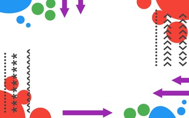 Abstract colorful background illustration