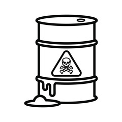 Test tube icon set representing scientific research and laboratory equipment in black color