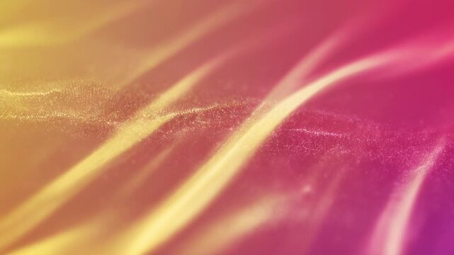Vibrant abstract background with flowing curves in warm shades of yellow, orange, and pink, creating a sense of dynamic movement and energy, perfect for modern design or artistic projects.