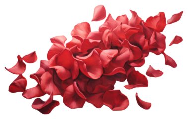 PNG Falling red rose petals backgrounds white background freshness.