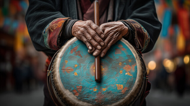 Gyalpo Losar, a vibrant Tibetan festival in Nepal, celebrated with traditional music and community spirit, reflecting rich cultural heritage and joyous atmosphere
