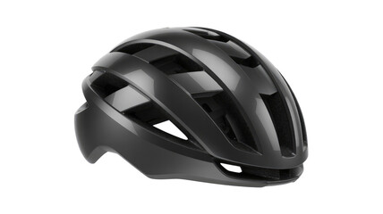 Fototapeta premium Modern gray cycling helmet isolated for safety and sport activity