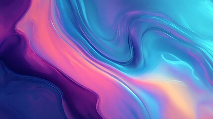 Vibrant swirling abstract background of pink blue and purple hues