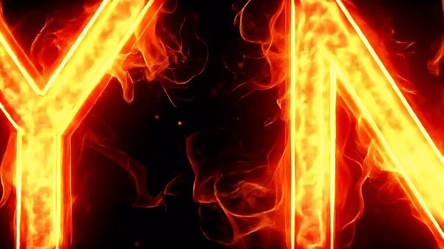 Holiday shopping season. Retail business promotion concept. A vivid, fiery display of the word BUY NOW in flames against a dark, cosmic backdrop.