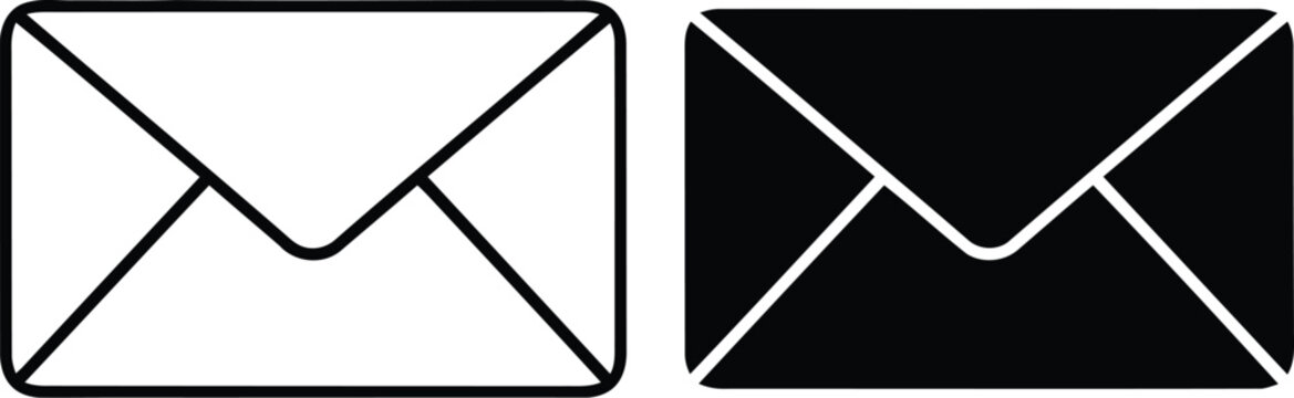 Black and white vector illustration of an arrow symbol, perfect for an email communication icon or web button design