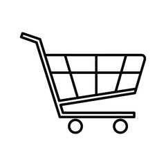 Shopping Cart Outline Icon