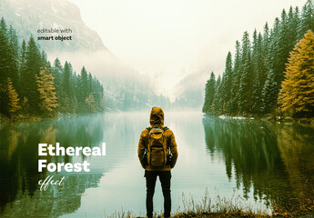 Ethereal Forest Photo Effect