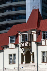 Le centre-ville de Windhoek en Namibie