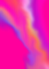 Neon Pink and Soft Blue Blurry Gradient Texture