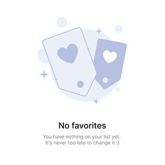Empty State No Favorites