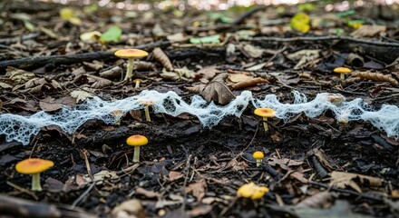 Fungal Decomposition Shaping Humus Layers