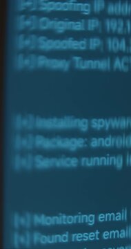 Spoofing IP, Installing spyware, steps of cyber attack