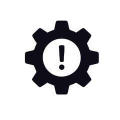 attention black and white vector design