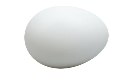 Realistic chicken egg PNG isolated on transparent background, natural food source for cooking and baking projects