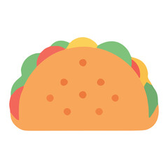 Delicious slice of pepperoni pizza dripping with cheese illustration