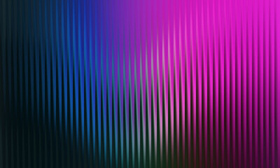 Fototapeta premium Abstract vertical lines with vibrant gradient of purple blue and pink