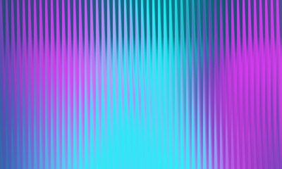 Obraz premium Abstract vertical stripes in vibrant purple and turquoise gradient