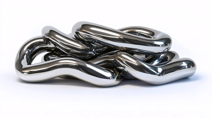 Fototapeta premium Polished Steel Pipes