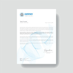 Creative Clean Corporate Letter Head Template