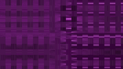 Abstract purple checkered pattern background. digital art. 