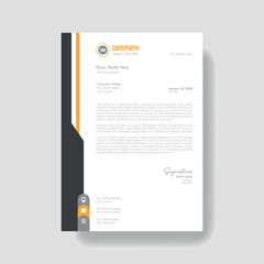 Creative Clean Corporate Letter Head Template