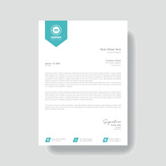 Creative Clean Corporate Letter Head Template