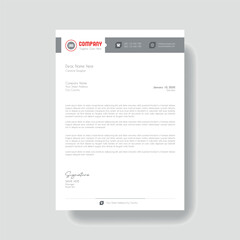 Creative Clean Corporate Letter Head Template