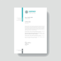 Creative Clean Corporate Letter Head Template