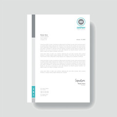 Creative Clean Corporate Letter Head Template