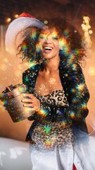 Vertical Snowflakes Transition 01