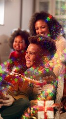 Vertical Snowflakes Transition 03