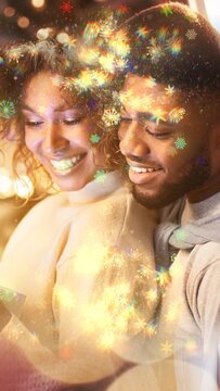 Vertical Snowflakes Transition 02