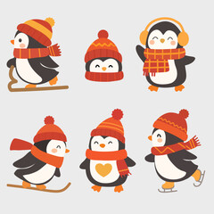 set of cartoon animals