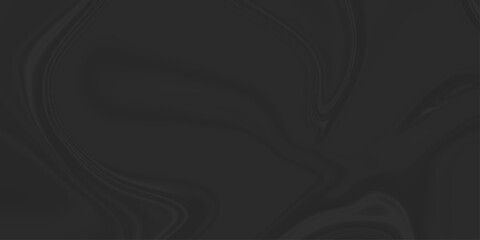 Abstract black fabric cloth wave or wavy folds texture. Abstract background luxury cloth or liquid wave silk satin background. Black liquid marble texture with natural pattern for background .
