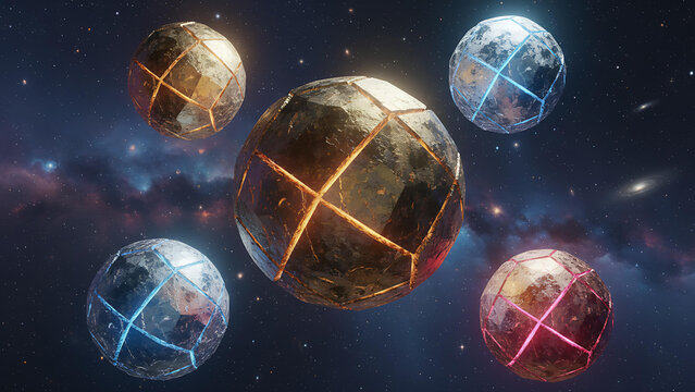 Multiple Spheres in Space
