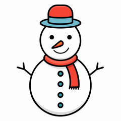 Snowman Outline