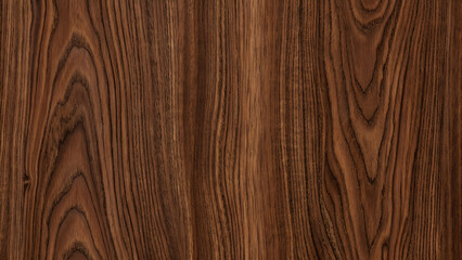 Dark brown wood grain texture background with intricate patterns and natural details for a sophisticated and elegant design element