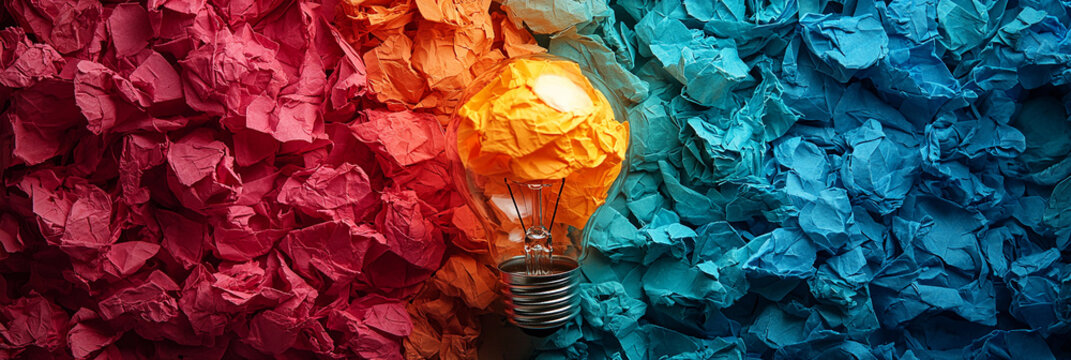 Cultivate mental agility with paper, light, and color Generative AI