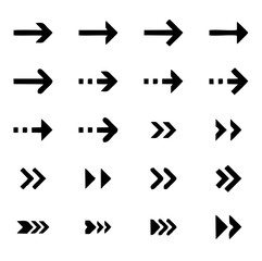 Collection of modern arrows v...