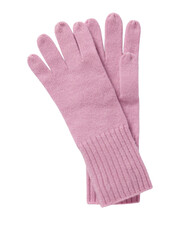 Pair of leather gloves with a textured surface isolated on transparent background