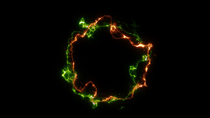 Electric Comic Light Strokes Background
Illustration of an electric kinetic comic light strokes with glowing distorted motion fx