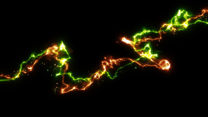 Electric Comic Light Strokes Background
Illustration of an electric kinetic comic light strokes with glowing distorted motion fx