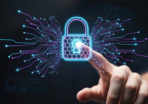 Digital Lock Authentication and Circuit Grid Security Interface.