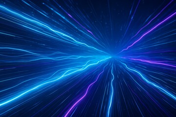 Obraz premium An abstract visualization of invisible energy and wave patterns, ideal for modern tech and science projects.