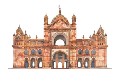 Obraz premium PNG Architecture illustration building architectural.