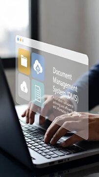 Document management system software for efficient file archiving and data handling