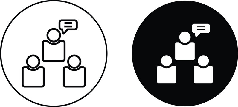 Expert opinion icon. Professional consultation symbols. Authority and knowledge signs. Knowledgeable Guidance Icons. Consultation and Advice sign
